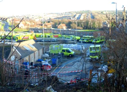 Eastward view from Former Jewish Cemetery, Florence Place, Brighton (December 2013) (1)