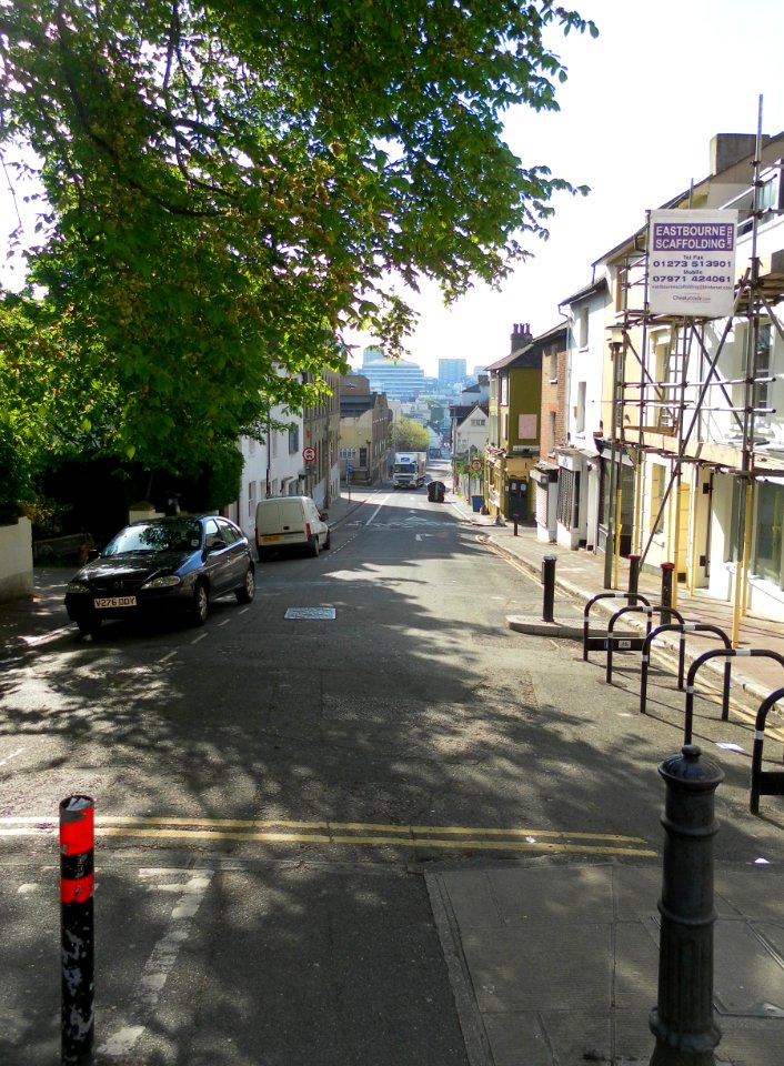 Eastward view along Church Street from Queens Road, Brighton (May 2013) (1)