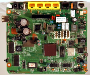 Easybox 803 A Platine upper side