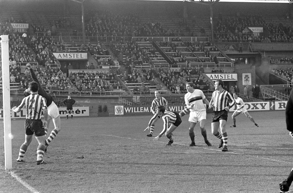 DWS tegen Sparta 7-1, spelmomenten, Bestanddeelnr 917-1826