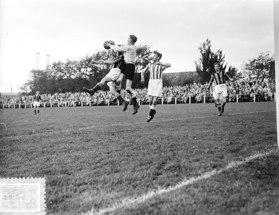 DWS tegen Wageningen 2-2, Bestanddeelnr 906-0121