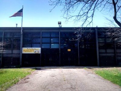 Dyett High School in May 2015
