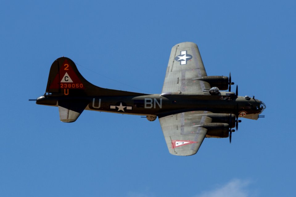 Dyess Air Force Base 2015 Air Show B-17 Flyby
