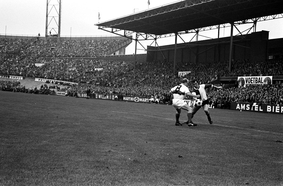 DWS tegen Feyenoord 2-0, spelmomenten, Bestanddeelnr 918-2610