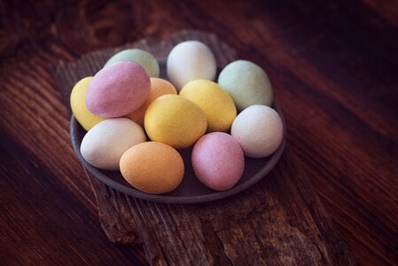 Candy easter easter eggs photo