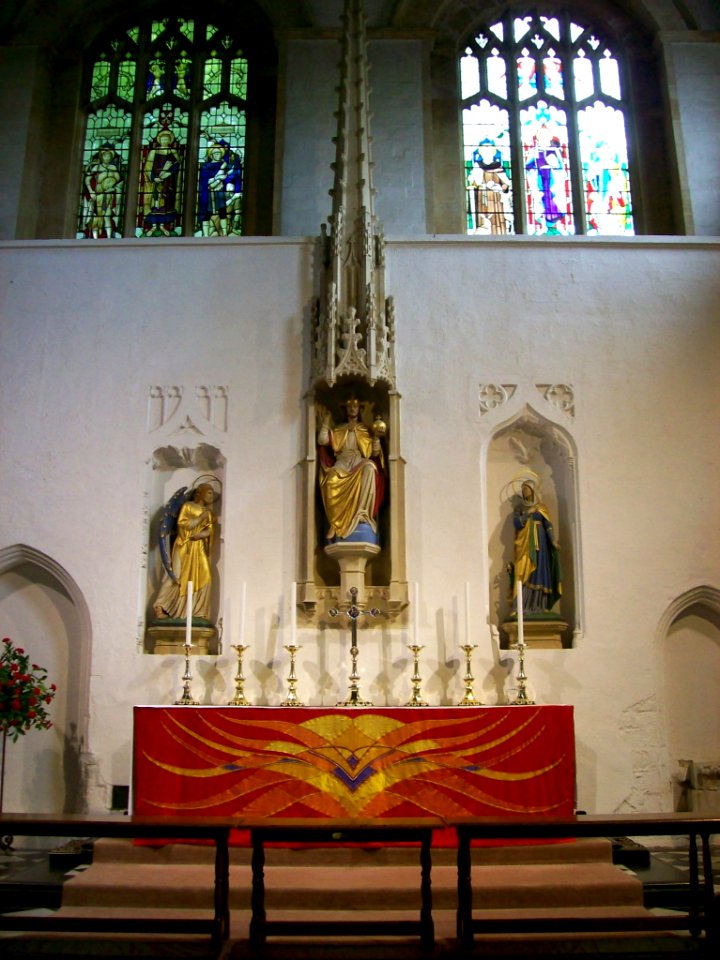 Dunstable Priory, high altar