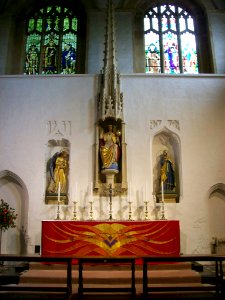 Dunstable Priory, high altar