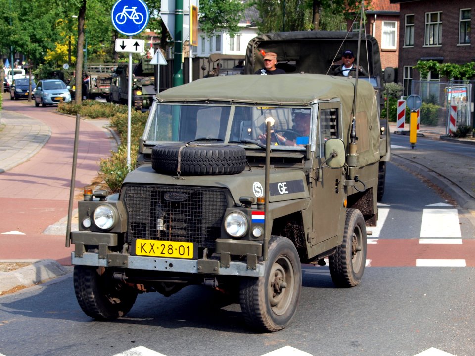Dutch army Land Rover, Bridgehead 2011 pic2
