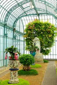 Dusk by Charles van der Stappen - Laeken Royal Greenhouses - Royal Castle of Laeken - Brussels, Belgium - DSC07383