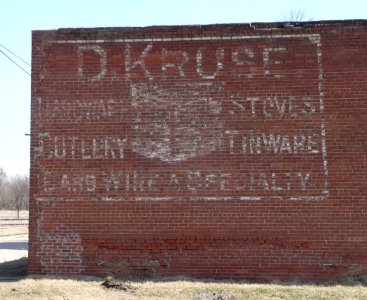 Dunbar, Nebraska ghost sign