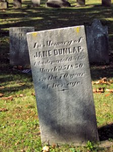 Dunlap (Jane 2), Bethel Cemetery, 2015-10-15, 01