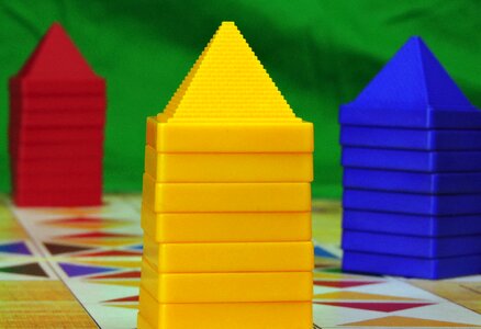 Board game pastime buildings
