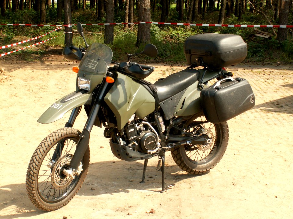 Dutch army KTM Moto Guzzi V50