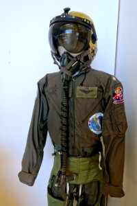 Dusty Showen flight suit - Evergreen Aviation & Space Museum - McMinnville, Oregon - DSC00689