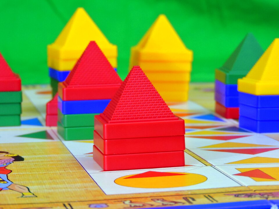 Board game pastime buildings