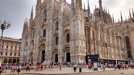 Milan facade cathedral