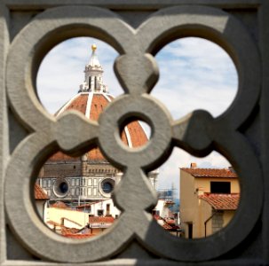 Duomo Brunelleschi Florence terrace Uffizi