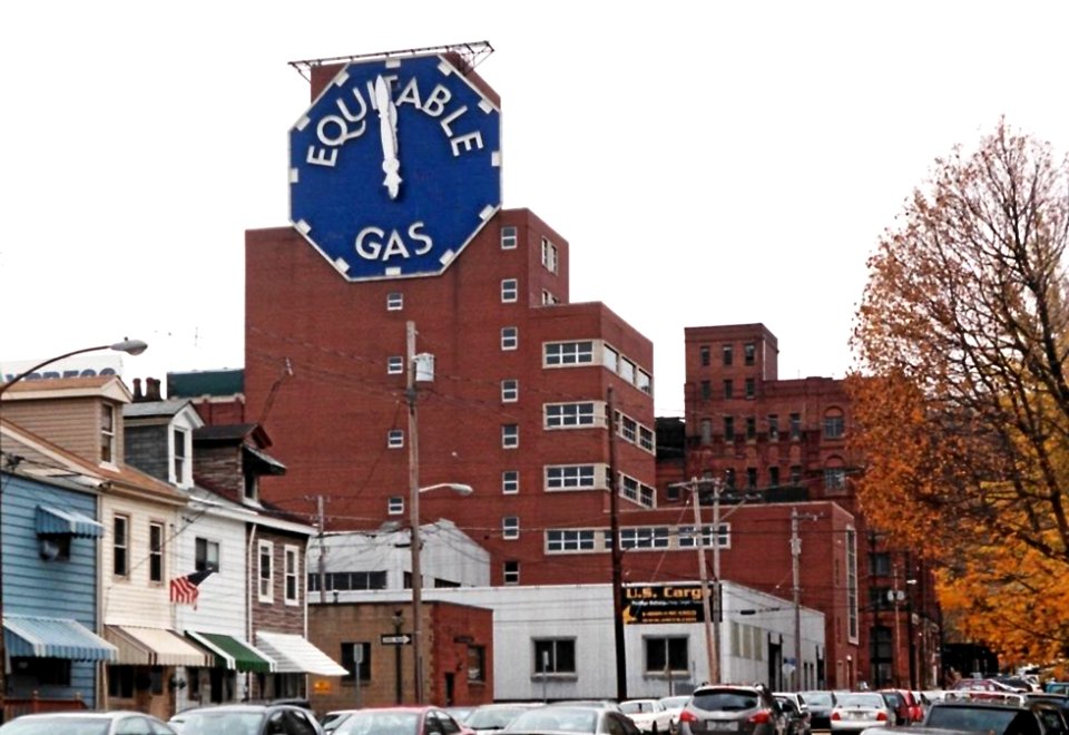 Duquesne Brewery clock, 2008-11-08