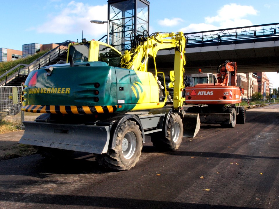 Dura Vermeer excavator & Atlas 1504