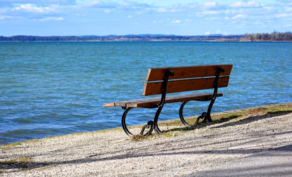 Lake chiemsee seat
