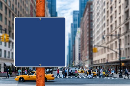 Traffic sign sign backdrop