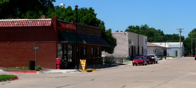 Eagle, Nebraska 4th Street from E 1
