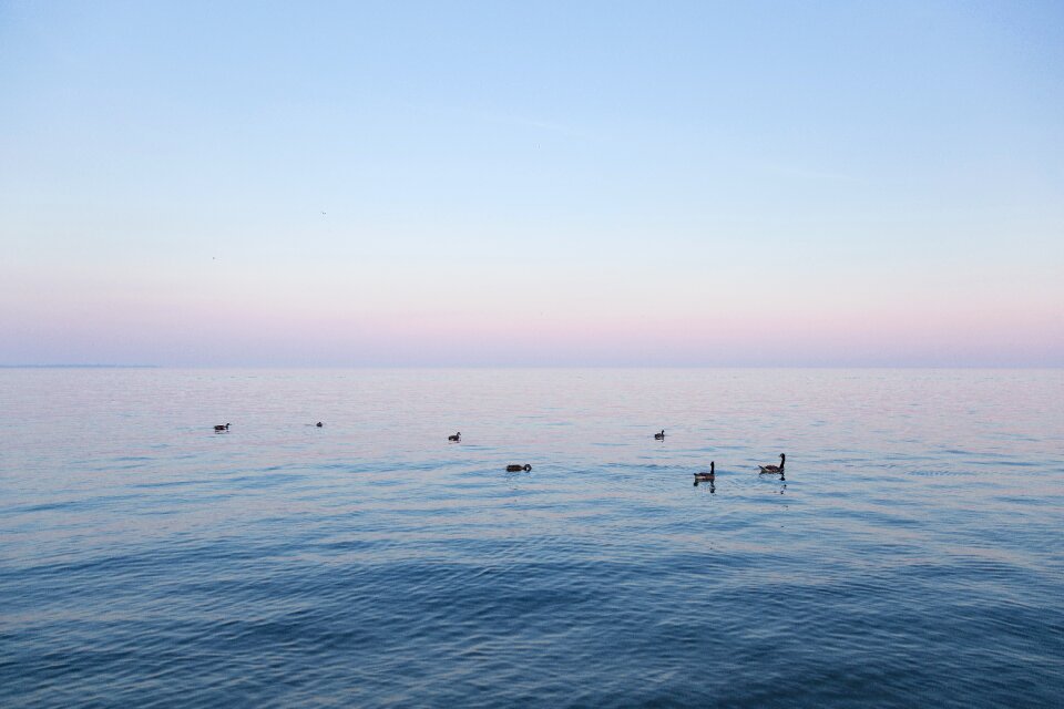 Sky blue the scenery