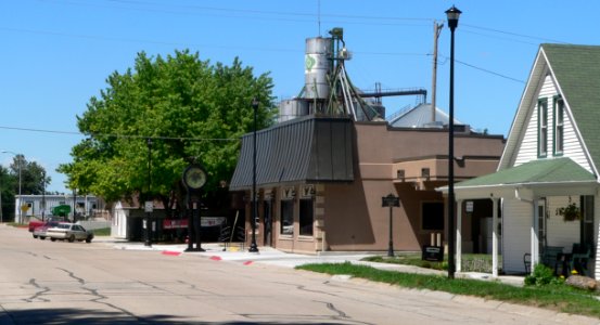 Eagle, Nebraska 4th Street from F 1