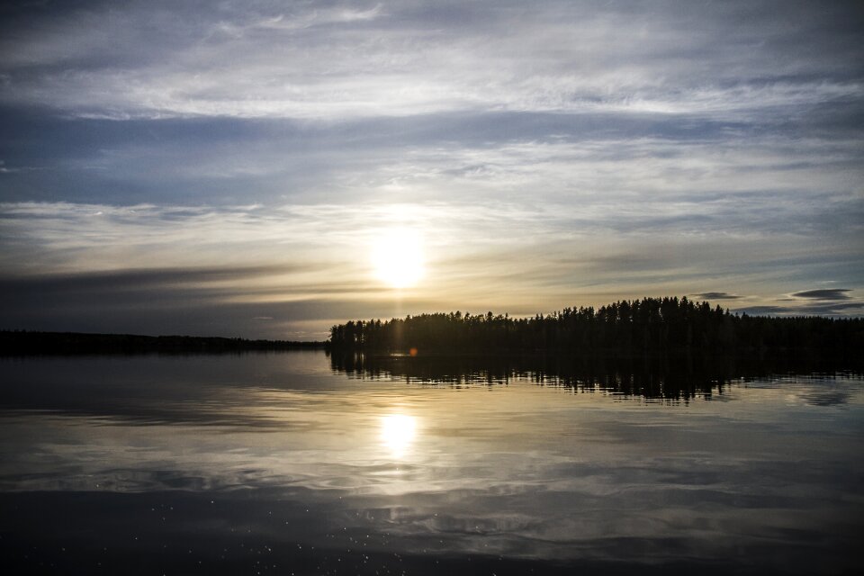 Water landscape sky photo