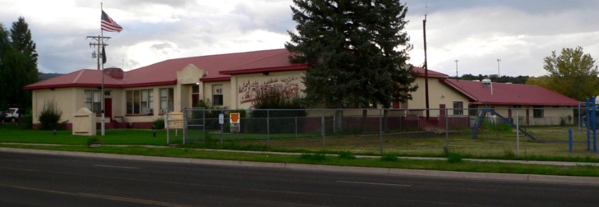 Eagar, Arizona police department from NE 1