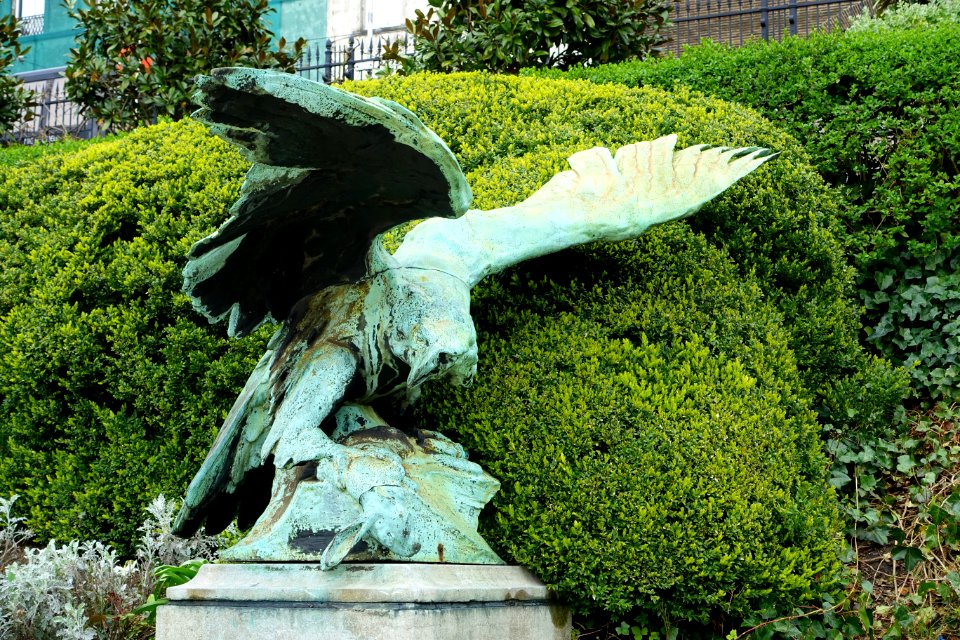 Eagle by Henri Boncquet - Botanical Garden of Brussels - Brussels, Belgium -DSC06758
