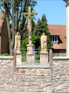 Duttlenheim (Bas-Rhin) calvaire de l'église