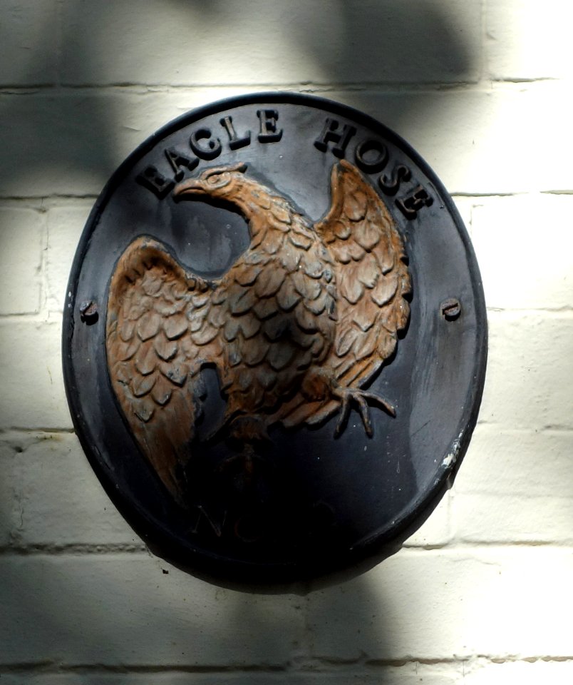 Eagle Hose No. 2 firemark - Alexandria, Virginia - DSC03405