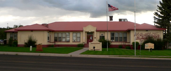 Eagar, Arizona police department from E 1