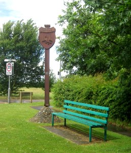 Duxford village sign
