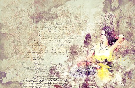 Art abstract scrapbooking