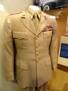 Dwight Eisenhower's summer uniform, World War II - National Museum of American History - DSC06314