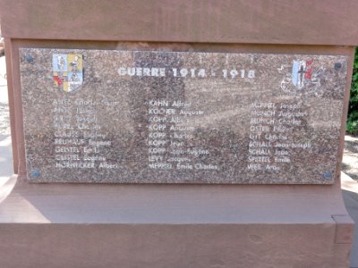 Duttlenheim (Bas-Rhin) monument aux morts (02)