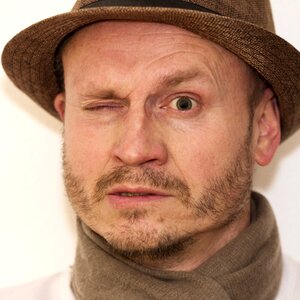 Critical male portrait