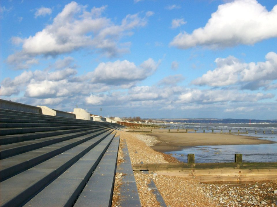 Dymchurch Beach looking East 2