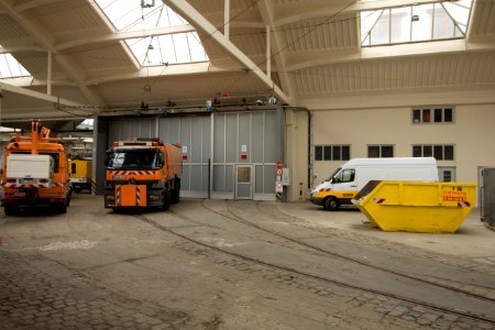 DVB Fahrzeuge im Betriebshof Waltherstraße (2)