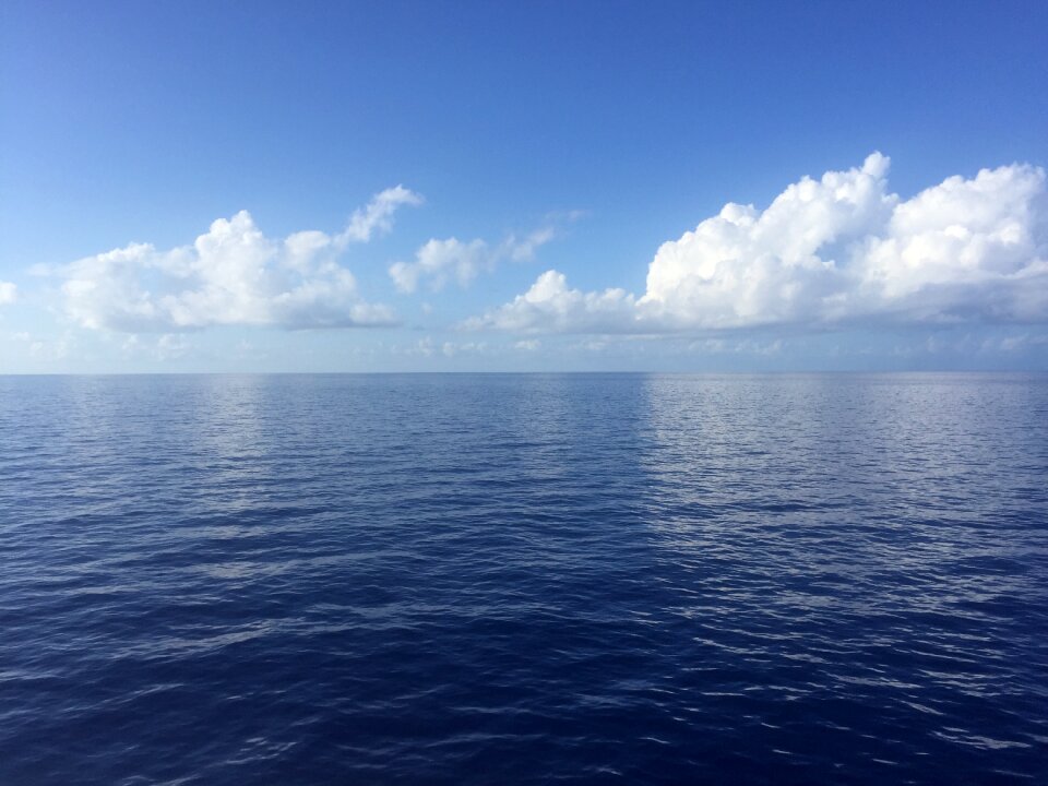 Water blue travel