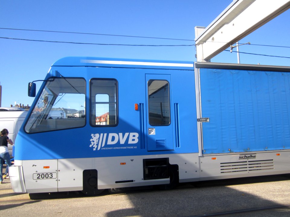 DVB CargoTram Straßenbahnfest 2012 Trachenberge (5)