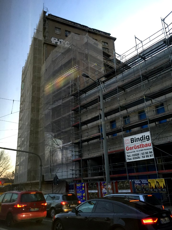 DVB Hochhaus im Umbau Februar 2015