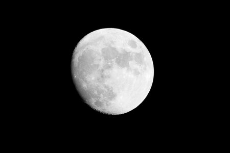 Celestial body lunar full moon