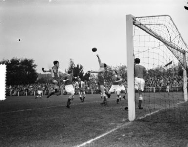 DWS tegen Elinkwijk 0-0. Spelmoment, Bestanddeelnr 904-8127