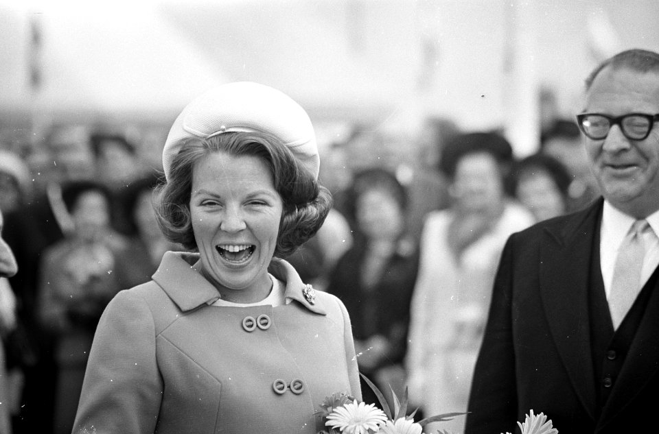 Een lachende prinses Beatrix, Bestanddeelnr 920-4139