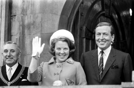 Een lachende prinses Beatrix en prins Claus, Bestanddeelnr 920-4141
