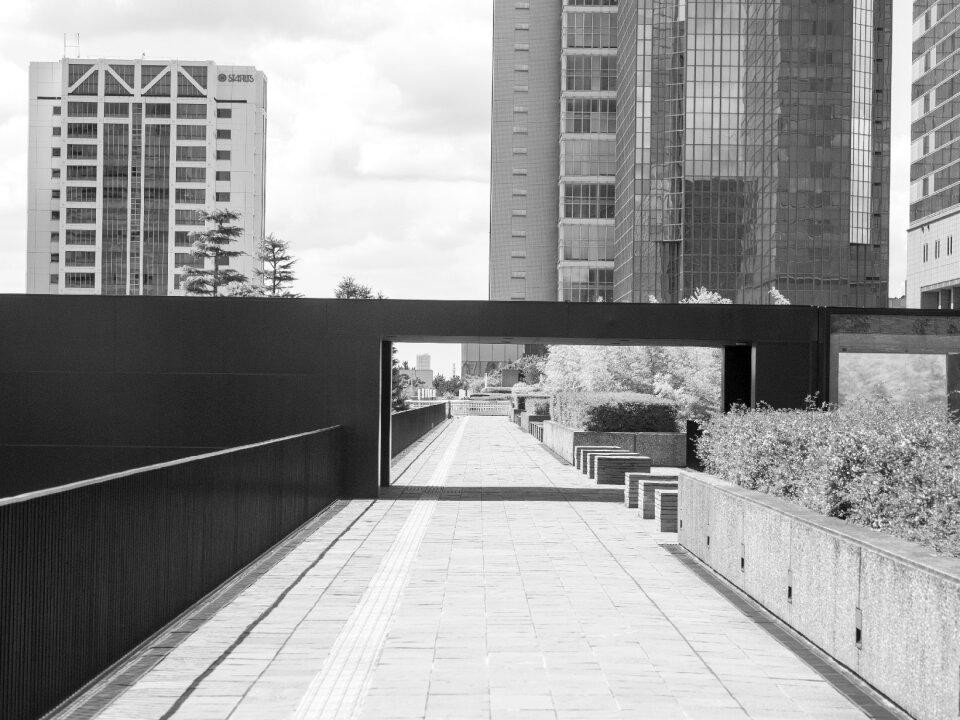 Building landscape city view