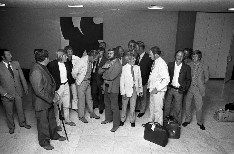 Een overzicht van de groep medewerkers, Bestanddeelnr 927-0495